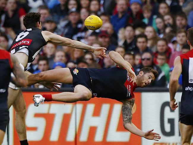 Jeremy Howe booted three goals. Picture: Wayne Ludbey