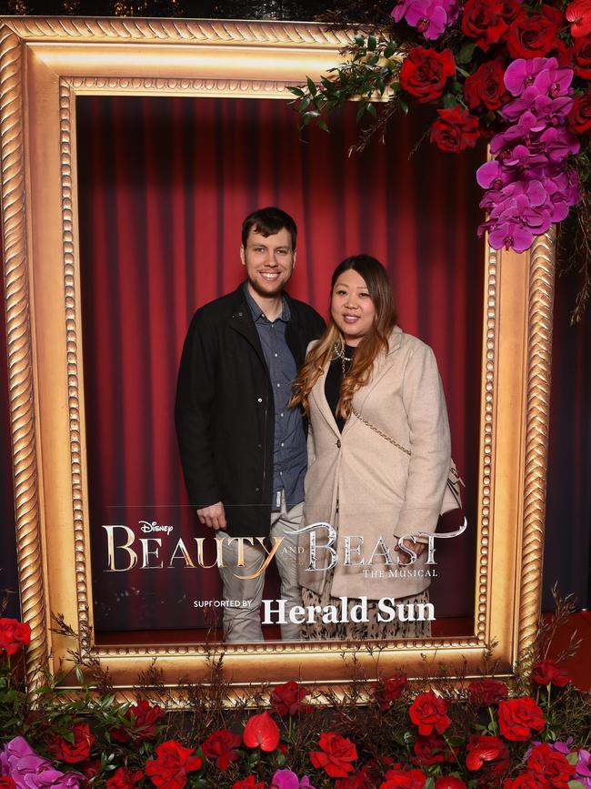 Opening night: Beauty and The Beast at Her Majestys Theatre, Melbourne. Picture: Josie Hayden