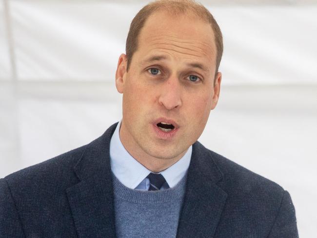 Britain's Prince William, Duke of Cambridge attends the ground-breaking ceremony for the Oak Cancer Centre at The Royal Marsden hospital in central London on October 21, 2020. (Photo by Jack Hill / POOL / AFP)