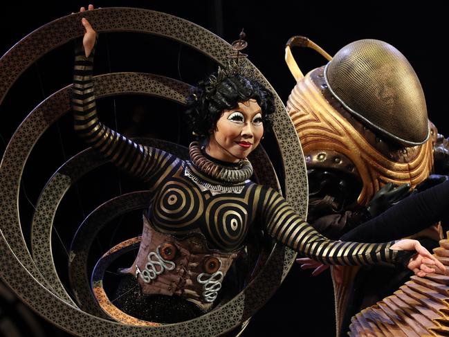 A scene from Cirque du Soleil’s Kurios. Picture: Jonathan Ng