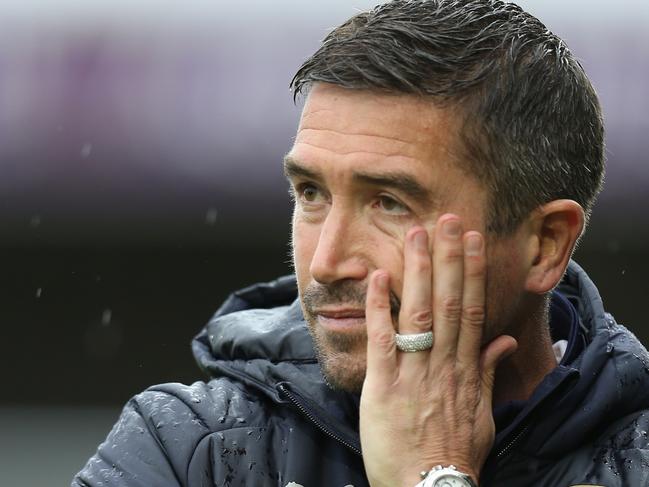 NORTHAMPTON, ENGLAND - SEPTEMBER 22: Notts County manager Harry Kewell looks on during the Sky Bet League Two match between Northampton Town and Notts County at PTS Academy Stadium on September 22, 2018 in Northampton, United Kingdom. (Photo by Pete Norton/Getty Images)