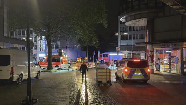 A number of people have been killed and injured in a suspected knife attack in the western German city of Solingen. Picture: AFP.