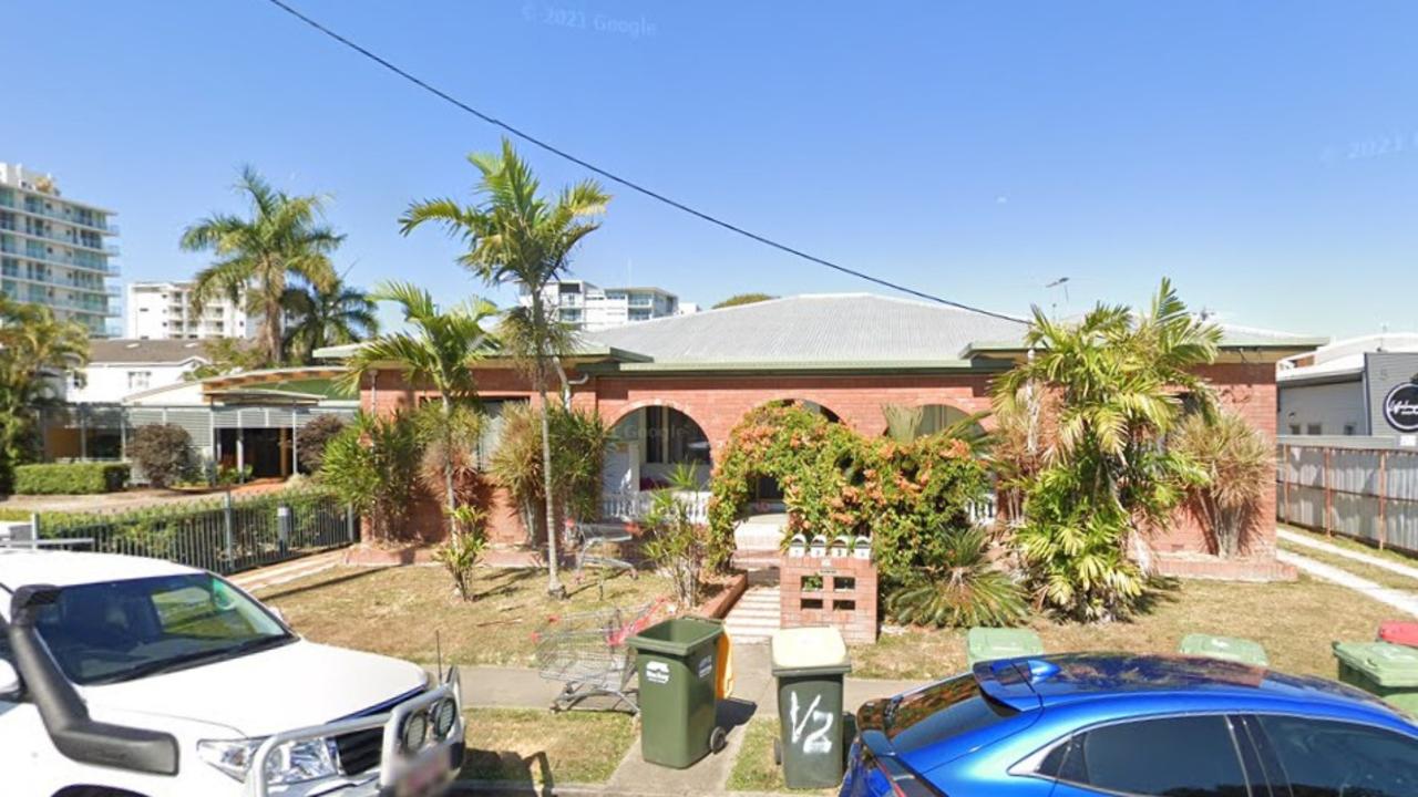 A home at 3 Wellington St in Mackay will need to be removed if a development application is approved for a six-storey building. Picture: Google Maps