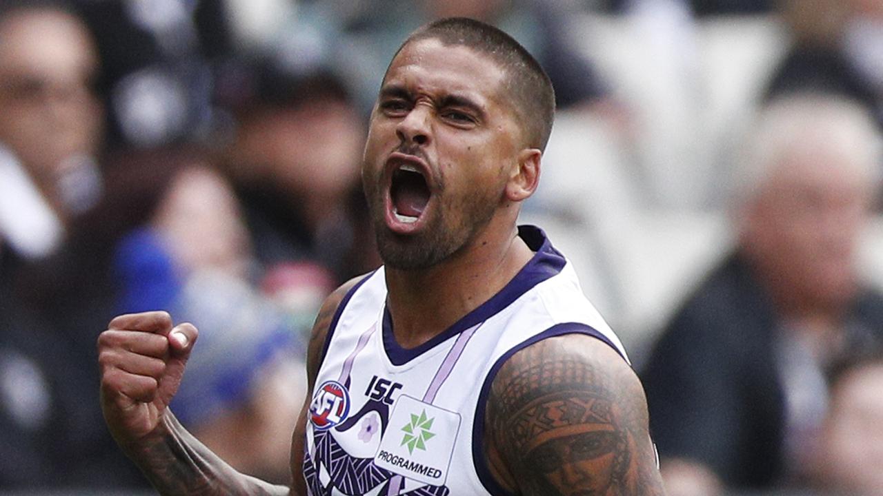 Bradley Hill is leaving Fremantle. Photo: AAP Image/Daniel Pockett