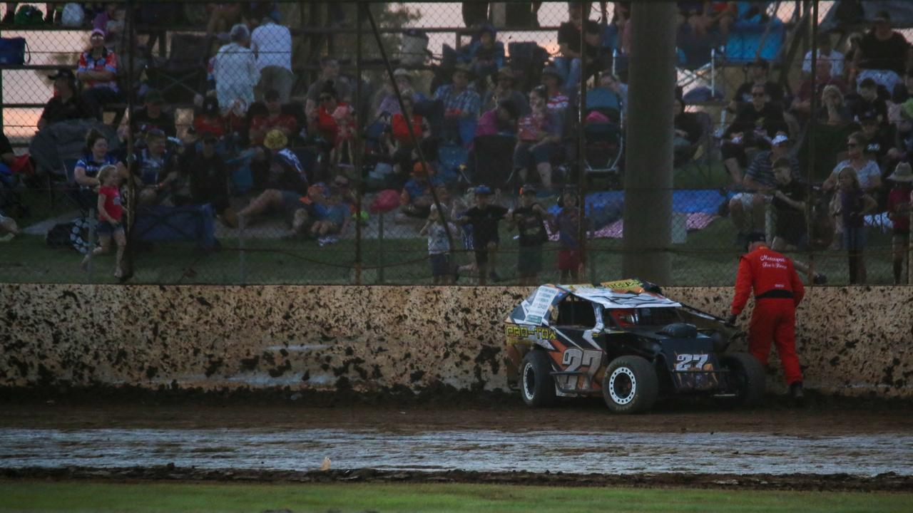 Final night of the 2022 Kingaroy Speedway King's Royal race weekend. Picture: Dominic Elsome