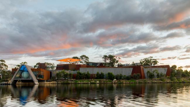 Museum of Old and New Art has opened its new extension Siloam. Photo: JESSE HUNNIFORD