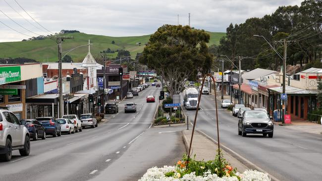 The township of Korumburra south east of Melbourne. Picture: Picture: Ian Currie