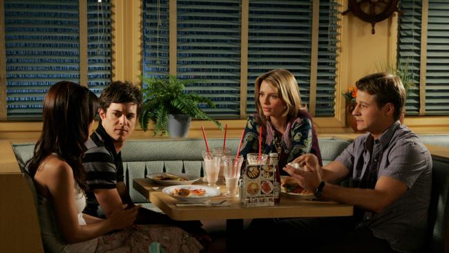 Our favourite four teens tackling the big issues over a milkshake down at the diner.