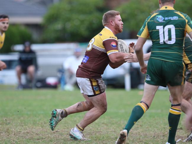 Will Broadhead takes on the Windsor line. Picture Warren Gannon Photography