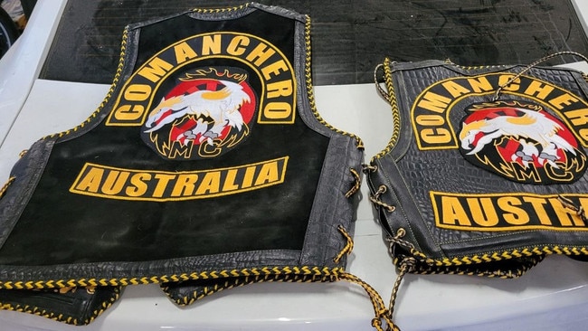 SA Police have charged a 36-year-old man from the Comancheros outlaw motorcycle gang with firearms offences.