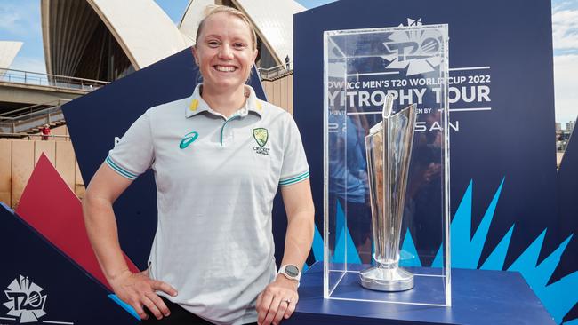 Alyssa Healy will captain Australia in India. Picture: NCA NewsWire / David Swift