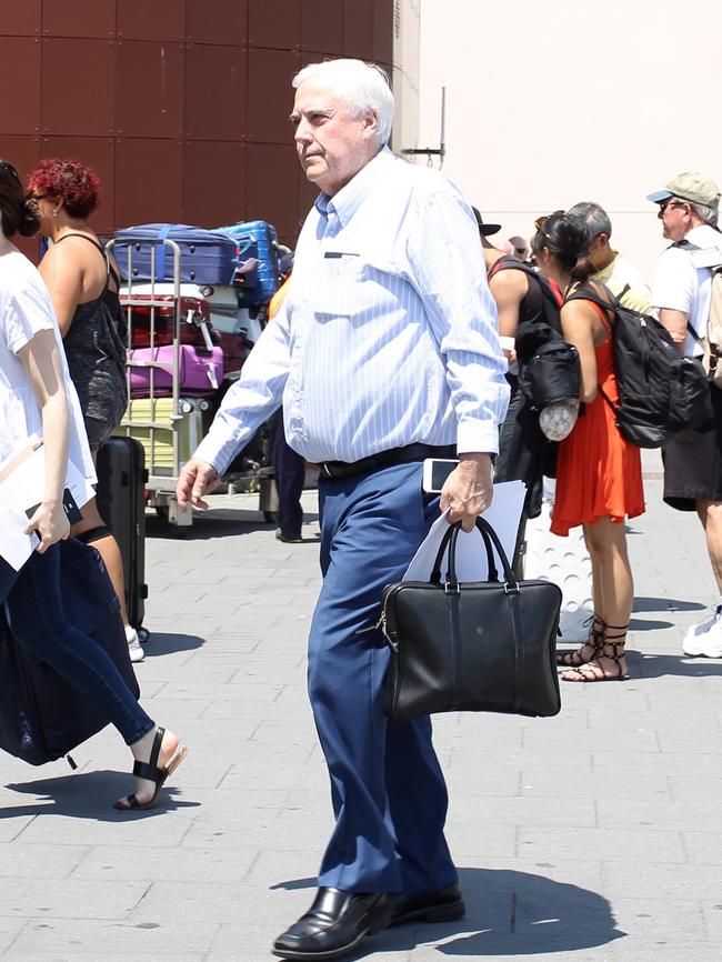 Palmer has defended his expensive holiday. Picture: Martin Seras Lima