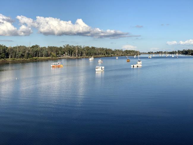 The Fitzroy River in Rockhampton.