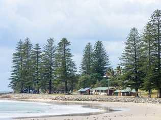 A woman has died on Brooms Head beach after complaining of breathing difficulty while swimming with friends. Picture: Adam Hourigan