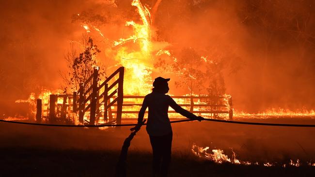 There are scientific reasons behind Australian bushfires, but there is no clear evidence of hume influence. Picture: Peter Parks/AFP