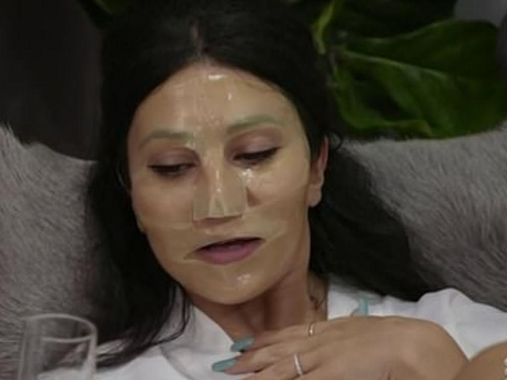 Martha was a dedicated mask lover during her time on MAFS. Picture: Channel 9