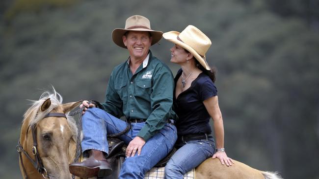 Tom Burlinson and Sigrid Thornton at the film’s reunion in 2009.