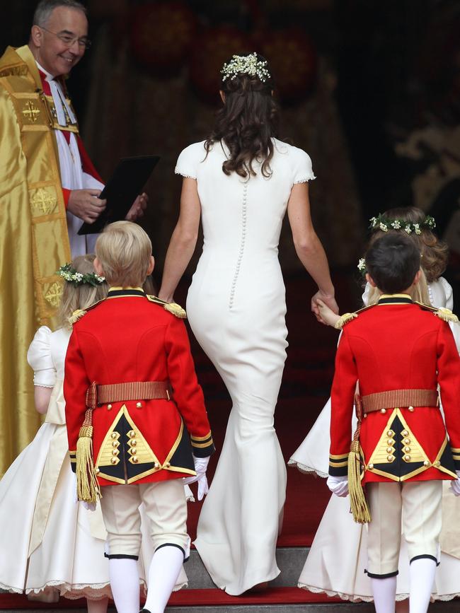 Pippa Middleton and her infamous derrière in 2011. Picture: Chris Jackson/Getty Images