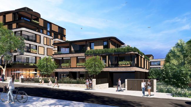 How Waverley Bowling Club will look once finished. Picture: NSW Real Estate.