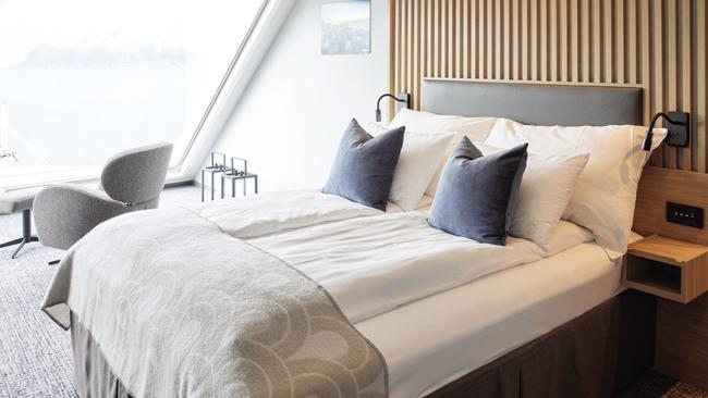 On board Havila Voyages Arctic Circle cruises, Northern Norway.