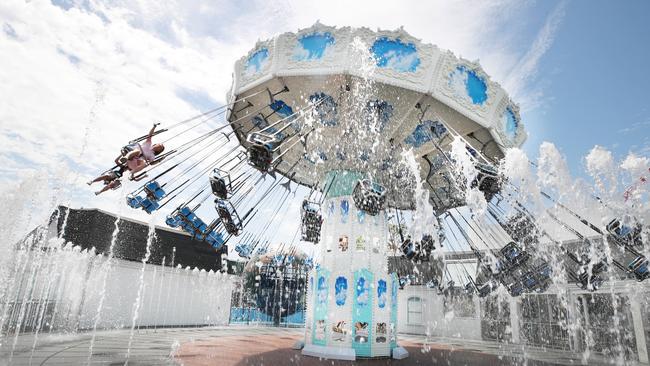 The Dreamworld Flyer opened in December, 2023. Picture Glenn Hampson