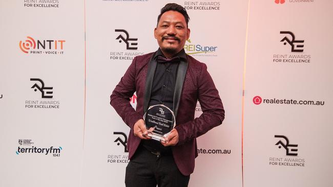 Wealthmax Real Estate were crowned Residential property management team of the year at the 2024 Real Estate Institute NT (REINT) awards. Picture: George F Photography