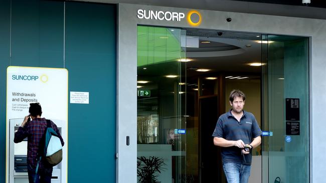 ANZ is hoping to win regulatory and government approvals to complete a takeover of Suncorp’s bank. Picture: Liam Kidston.