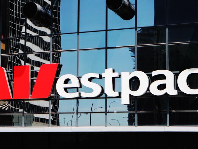 Westpac building Sydney, logo, generic. Photo: Hollie Adams / The Australian