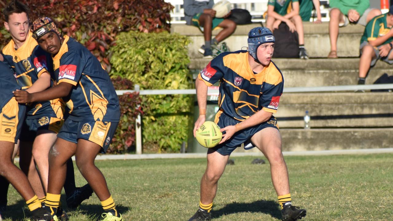 Rockhampton District Secondary Schools Rugby League Open C grand final, Yeppoon State High 1 versus Gladstone State High 1, Rugby Park, Rockhampton, September 10, 2021.