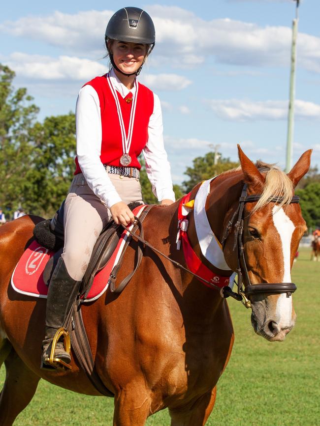 3rd place in the PQC State Showjumping Championships 13 and Under 26 70cm class.