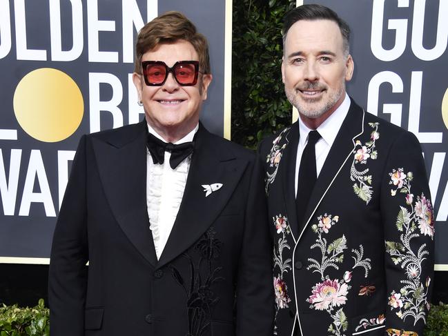 Elton John and David Furnish married in 2005 and have two children. Picture: Getty Images