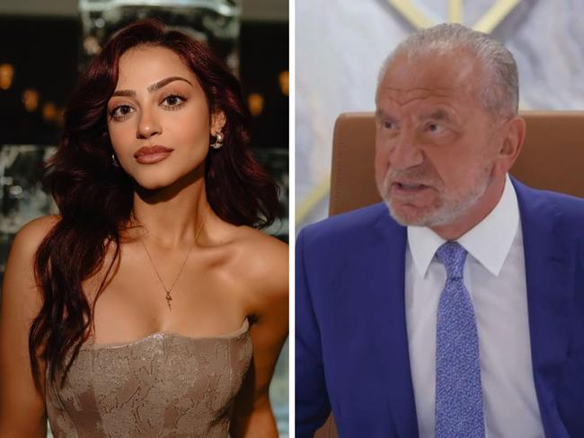 Apprentice beauty Amber-Rose Badrudin was found with half-naked rival in her hotel room.