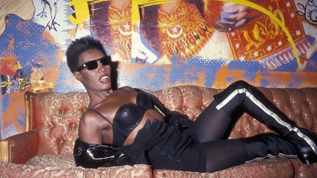 Grace Jones during Party for Angelo Colon – January 10, 1991 at Limelight in New York City, New York, United States. Picture: Ron Galella/Getty Images