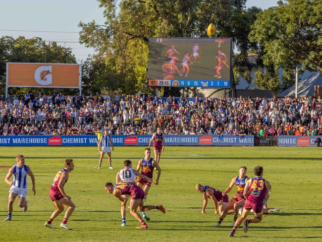 Brisbane were too good for North Melbourne. Picture: Ben Clark