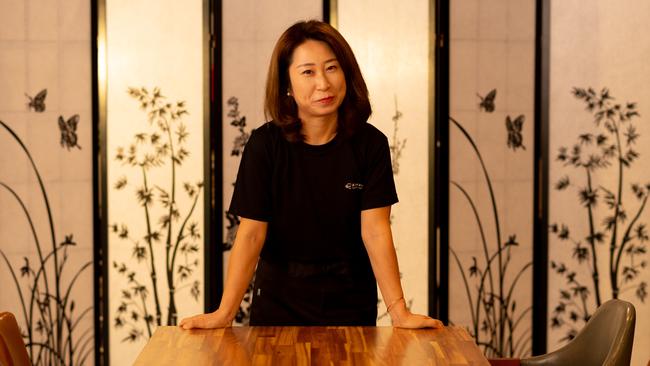 Bannsang Korean Restaurant co-owner Yeri Kim at Darwin's Waterfront. Picture: Che Chorley