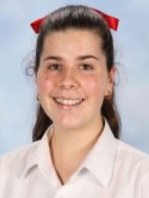 Coffs Harbour Christian Community School vice-captain Clare Wright.