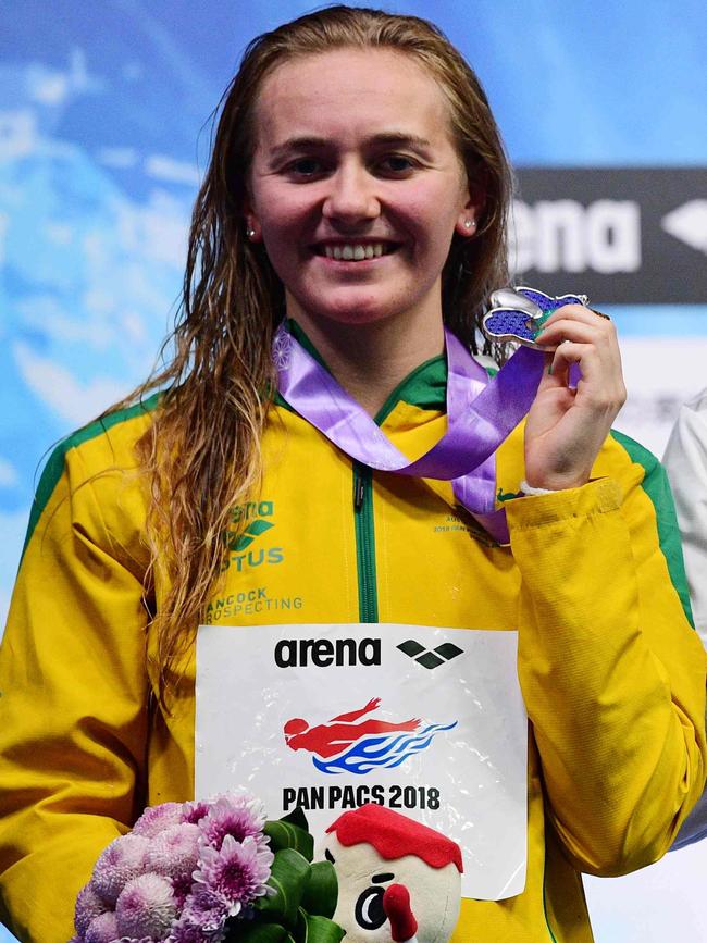 Swimmer Ariarne Titmus. Picture: Martin Bureau/AFP