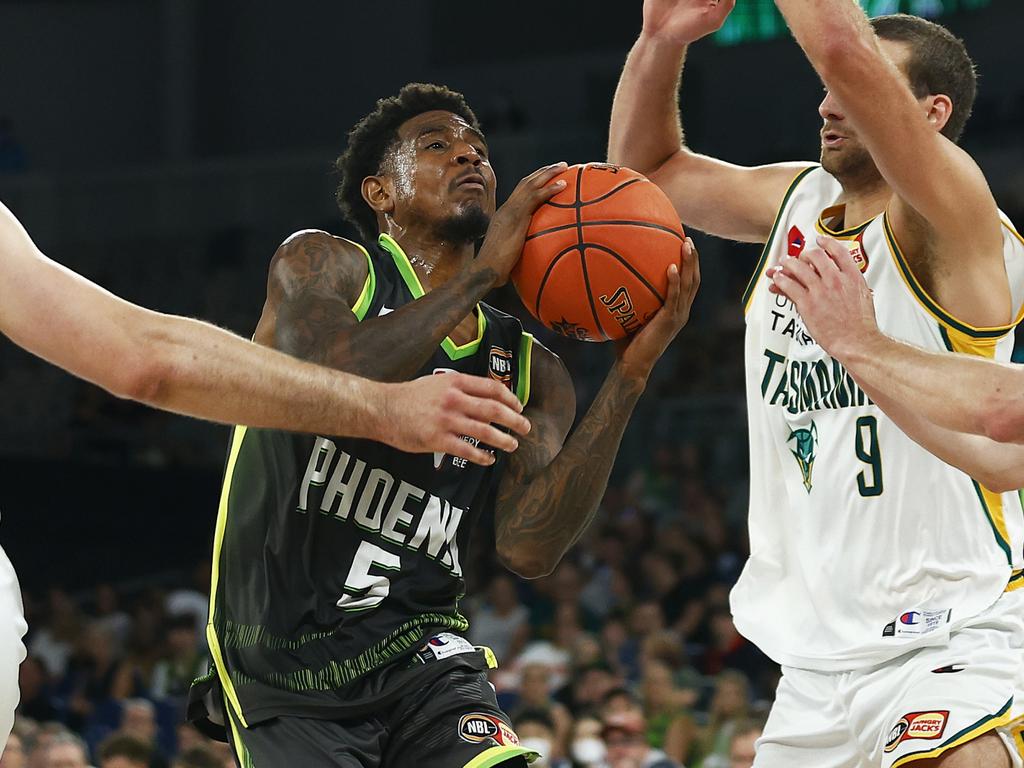 Xavier Munford tried hard and did his best work early. Picture: Getty Images