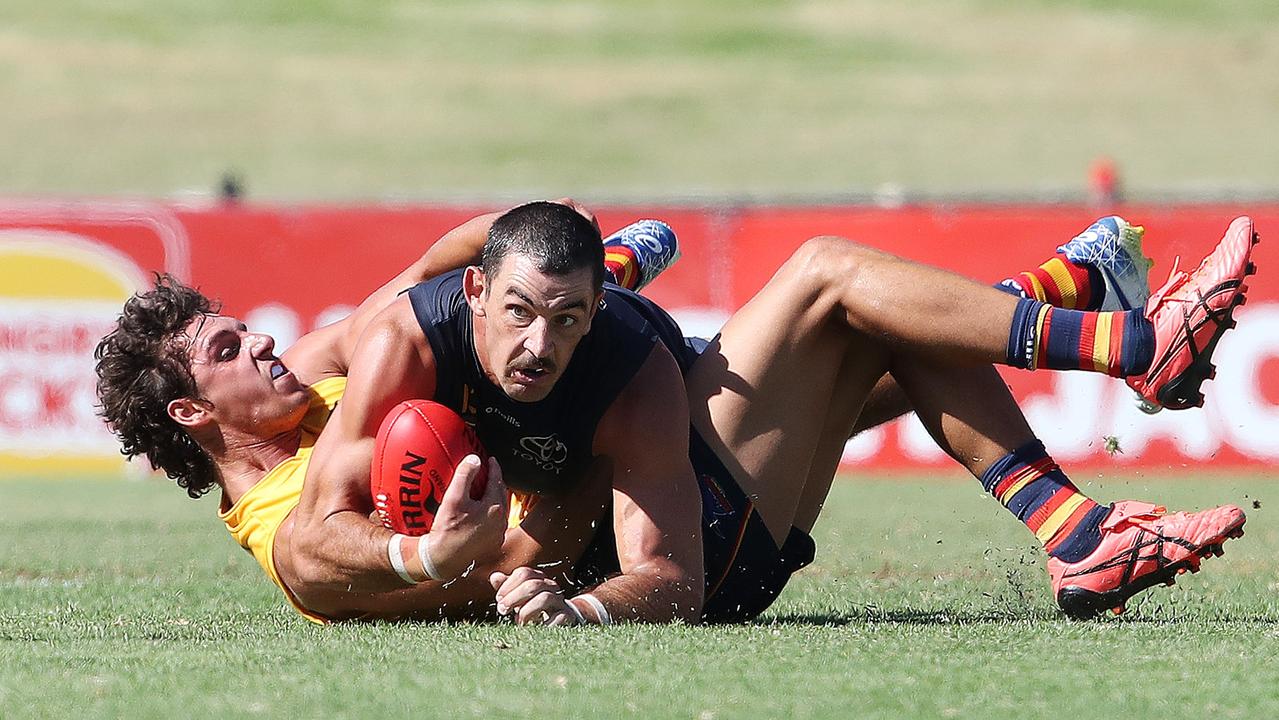 Taylor Walker has joined his teammates in Perth.