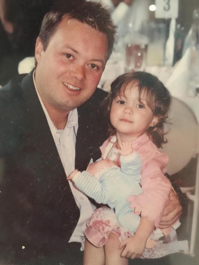 Her dad Carl Williams was a well-known underworld figure. Picture: Instagram/@dhakotawilliams