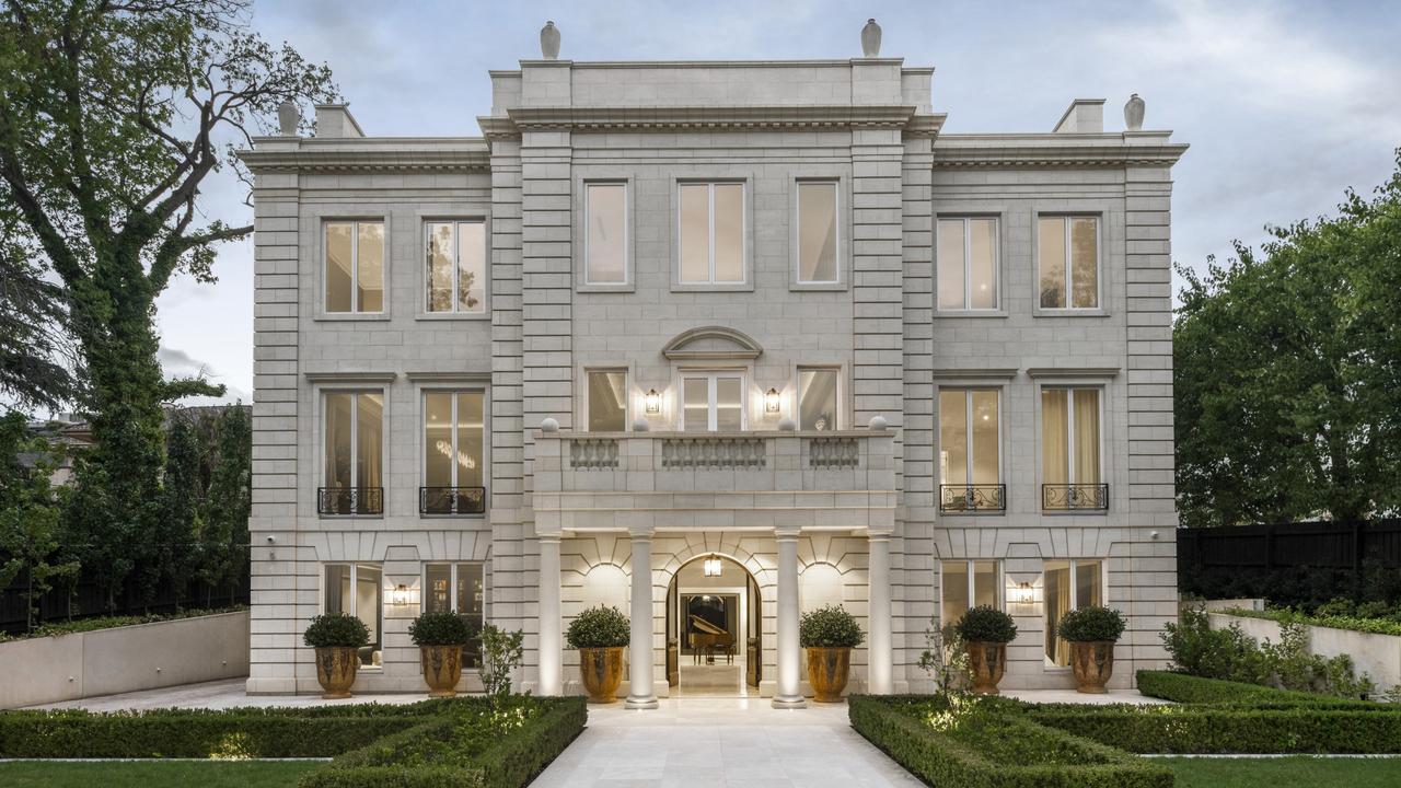This $41m Toorak mega-mansion has hit the market.