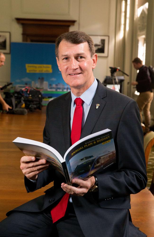 Brisbane City Council Lord Mayor Graham Quirk.