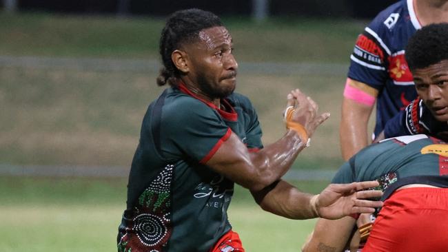 Rabbitohs' Joe Sorowale scored the winning try . Picture: From The Sideline Sports Photography.