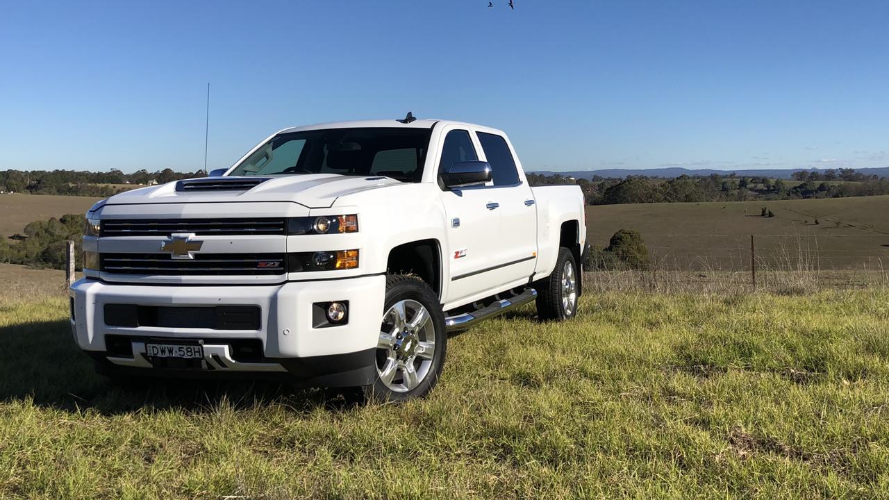 HSV converts the previous model Silverado into right hand drive for sale in Australia.