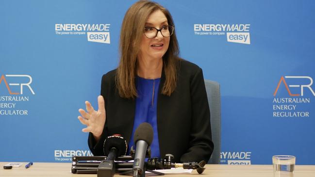 Australian Energy Regulator chair Clare Savage. Picture: NCA NewsWire / Blair Jackson