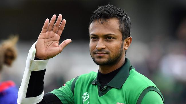 Shakib al Hasan has been cricket’s best all-rounder for years. Picture: Saeed Khan/AFP