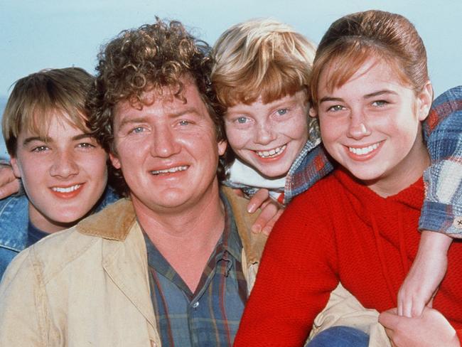 Cast members from the TV program "Round the Twist. Picture: Supplied