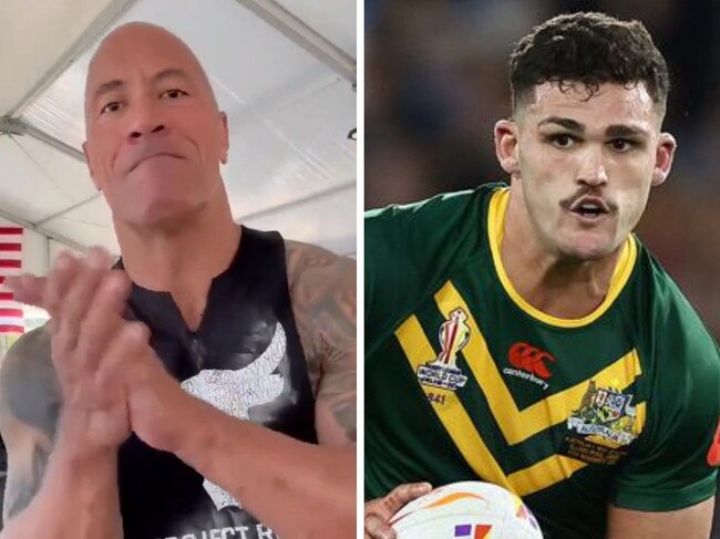 The Rock wants Samoa to beat Australia.