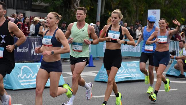 Some of the magic moments and action from the ASICS Runaway Noosa Marathon. Photo: Mark Furler