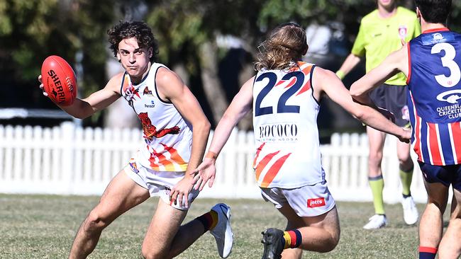 Noosa player Zak Korybutiak. Picture, John Gass